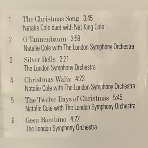 Christmas With You Music DVD • Natalie Cole - Picture 3 of 6